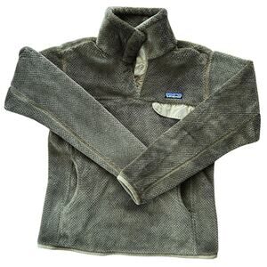 Patagonia Re-Tool Snap-T Green Pullover Jacket Women's Medium